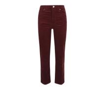 Frame Bordeaux Jeans Red, Dam