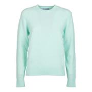 Saint Barth Stiliga Girocollo Sweaters Green, Dam