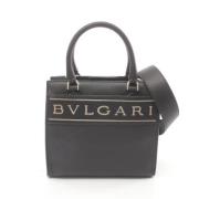 Bvlgari Vintage Pre-owned Laeder handvskor Black, Dam