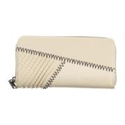 Desigual Damplånbok Beige Kontrastdetaljer Dragkedja Beige, Dam