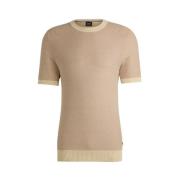 Hugo Boss Stilren Vesta för en trendig look Beige, Herr