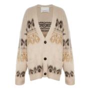 Isabel Marant Dyston Khaki Cardigan Beige, Herr