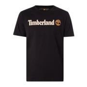 Timberland Casual T-shirts för vardagsbruk Black, Herr