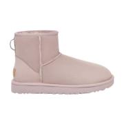 UGG Klassiska Mini II Pale Smoke Stövlar Pink, Dam