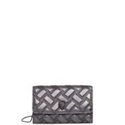 Kurt Geiger Mini Kensington Gunmetal Axelväska Black, Dam