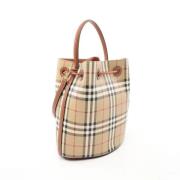 Burberry Vintage Pre-owned Laeder handvskor Beige, Dam