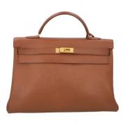 Hermès Vintage Pre-owned Laeder handvskor Brown, Dam