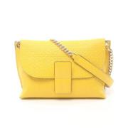 Loewe Pre-owned Pre-owned Tyg axelremsvskor Yellow, Dam