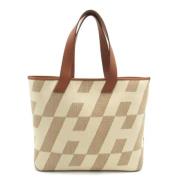 Hermès Vintage Pre-owned Laeder axelremsvskor Beige, Dam