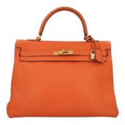 Hermès Vintage Pre-owned Laeder handvskor Orange, Dam