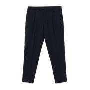 PT Torino Rebel Suit Trousers Navy Black, Herr