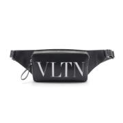 Valentino Vintage Pre-owned Tyg crossbodyvskor Black, Dam