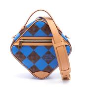 Louis Vuitton Vintage Pre-owned Tyg louis-vuitton-vskor Blue, Dam