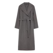 Max Mara Ullbältesrock Gray, Dam