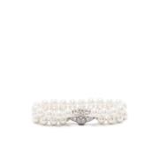 Vivienne Westwood Orb Plaque Pärl Detalj Halsband White, Dam