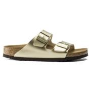 Birkenstock Arizona Regular Guld Sandaler Yellow, Dam