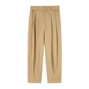 Jil Sander Bältesbyxor Beige, Herr