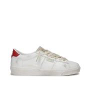 Golden Goose Vita Snörskor med Vintage Finish White, Dam