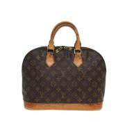 Louis Vuitton Vintage Pre-owned Canvas handvskor Brown, Dam