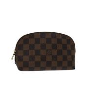 Louis Vuitton Vintage Pre-owned Canvas louis-vuitton-vskor Brown, Dam