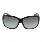 Prada Vintage Pre-owned Silver solglasgon Black, Dam