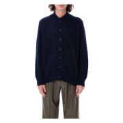 Howlin' Navy Stickat Four Eyes Cardigan Blue, Herr