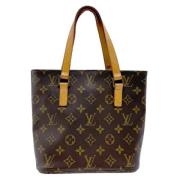 Louis Vuitton Vintage Pre-owned Tyg louis-vuitton-vskor Brown, Dam