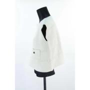 Chloé Pre-owned Pre-owned Bomull toppar White, Dam