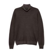 Tagliatore Herrkläder Sweatshirts Brun Aw24 Brown, Herr