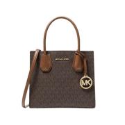 Michael Kors Stilren Borse Väska Brown, Dam