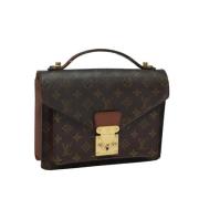 Louis Vuitton Vintage Pre-owned Canvas louis-vuitton-vskor Brown, Dam