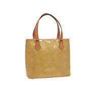 Louis Vuitton Vintage Pre-owned Laeder louis-vuitton-vskor Beige, Dam