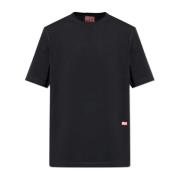 Diesel T-shirt T-Adjust-Slits-R13 Black, Herr