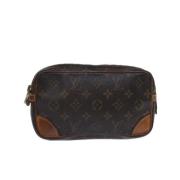 Louis Vuitton Vintage Pre-owned Canvas louis-vuitton-vskor Brown, Dam