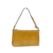 Louis Vuitton Vintage Pre-owned Laeder louis-vuitton-vskor Beige, Dam