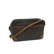 Louis Vuitton Vintage Pre-owned Canvas louis-vuitton-vskor Brown, Dam