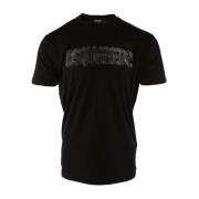 Dsquared2 Svart Bomull Herr T-shirt Black, Herr