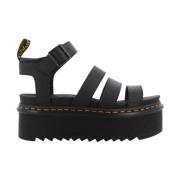 Dr. Martens Svarta Quad Sandaler Blaire Hydro Black, Dam