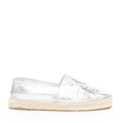 Chanel Vintage Pre-owned Laeder espadriller Gray, Dam