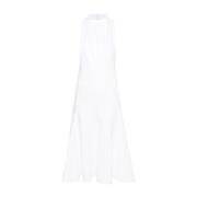 Jacquemus Vit Favola Klänning White, Dam