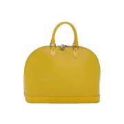 Louis Vuitton Vintage Pre-owned Laeder louis-vuitton-vskor Yellow, Dam