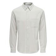 Only & Sons Skjorta Beige, Herr