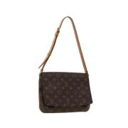 Louis Vuitton Vintage Pre-owned Canvas louis-vuitton-vskor Brown, Dam