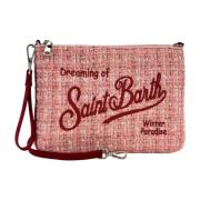 MC2 Saint Barth Parisienne Clutch Väska Pink, Dam