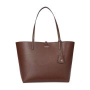 Ralph Lauren Stor dubbelansikts konstläder tote Brown, Dam