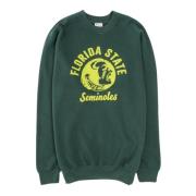 Wild Donkey Vintage Florida State Seminoles Sweatshirt Green, Herr