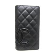 Chanel Vintage Pre-owned Laeder plnbcker Black, Dam