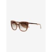 Jimmy Choo Pre-owned Pre-owned Tyg solglasgon Brown, Dam