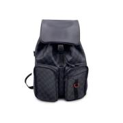 Louis Vuitton Vintage Pre-owned Canvas ryggsckar Black, Dam