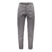 North Sails Grå Slim Fit Herrbyxor Gray, Herr